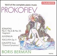 Prokofiev: Complete Piano Music, Vol. 9 - Boris Berman (piano)