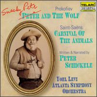 Prokofiev: Sneaky Pete and The Wolf; Saint-Sans: Carnival of The Animals - Kenneth Broadway (piano); Peter Schickele; Ralph Markham (piano); Atlanta Symphony Orchestra; Yoel Levi (conductor)
