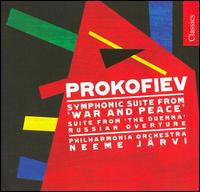 Prokofiev: War and Peace Suite; The Duenna Suite; Russian Overture - Philharmonia Chamber Orchestra; Neeme Jrvi (conductor)