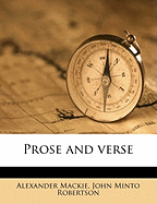 Prose and Verse