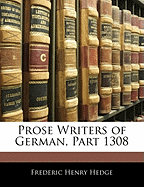 Prose Writers of German, Part 1308