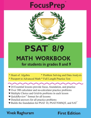 PSAT 8/9 MATH Workbook: for students in grades 8 and 9. - Raghuram, Vivek