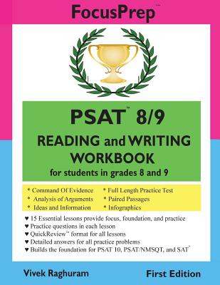 PSAT 8/9 READING and WRITING Workbook: for students in grades 8 and 9 - Raghuram, Vivek