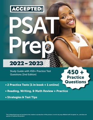 PSAT Prep 2022-2023: Study Guide with 450+ Practice Test Questions [2nd Edition] - Cox