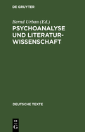 Psychoanalyse Und Literaturwissenschaft