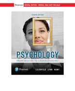 Psychology: From Inquiry to Understanding [rental Edition] - Lilienfeld, Scott O, and Lynn, Steven J, and Namy, Laura L