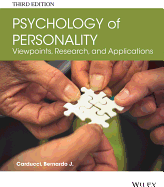 Psychology of Personality: Viewpoints, Research, and Applications - Carducci, Bernardo J