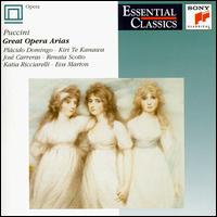 Puccini: Great Opera Arias - Eva Marton (soprano); Gillian Knight (mezzo-soprano); Jos Carreras (tenor); Katia Ricciarelli (soprano);...