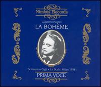 Puccini: La Bohme - Afro Poli (baritone); Aristide Baracchi (baritone); Beniamino Gigli (tenor); Carlo Scattola (bass); Duilio Baronti (bass);...