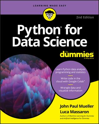 Python for Data Science for Dummies - Mueller, John Paul, and Massaron, Luca