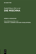 Qinnim (Von Den Vogelopfern): Text, ?bersetzung Und Erkl?rung