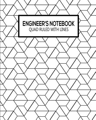 Quad Ruled with Lines: Dual Paper Softcover Notebook with Alternating 5x5 Inch Graph Ruled and Lined Pages for Engineers, Scientists and Makers - Press, Morgan & Millie