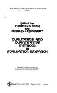 Qualitative and Quantitative Methods in Evaluation Research - Cook, Thomas D