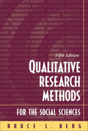 Qualitative Research Methods for the Social Sciences: International Edition