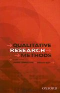Qualitative Research Methods - Liamputtong, Pranee, Professor, and Ezzy, Douglas
