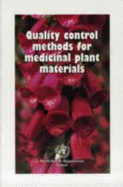 Quality Control Methods for Medicinal Plant Materials