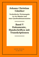 Quellendokumentation: Teil 1: Handschriften Mit Transkriptionen