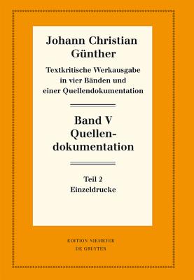 Quellendokumentation: Teil 2: Einzeldrucke - Blhoff, Reiner (Editor)