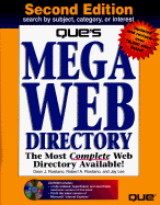 Que's Mega Web Directory: With CDROM