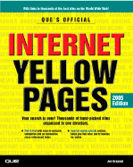 Que's Official Internet Yellow Pages, 2005 Edition - Kraynak, Joe