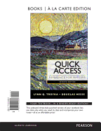 Quick Access Reference for Writers, Books a la Carte Edition