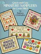 Quick-And-Easy Miniature Samplers for Cross-Stitch - Christopher, Barbara