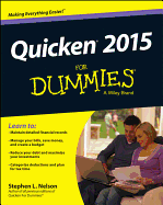 Quicken 2015 For Dummies - Nelson, Stephen L