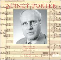 Quincy Porter: Symphony No. 1; Poem & Dance; Symphony No. 2 - Sinfonia Varsovia; Ian Hobson (conductor)