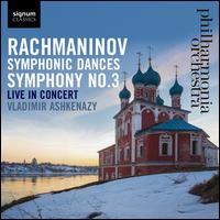 Rachmaninov: Symphony No. 3; Symphonic Dances - Philharmonia Orchestra; Vladimir Ashkenazy (conductor)