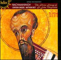 Rachmaninov: The Divine Liturgy of St. John Chrysostom - Peter Scorer (vocals); Corydon Singers (choir, chorus); Matthew Best (conductor)
