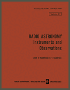 Radio Astronomy: Instruments and Observations