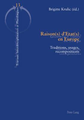 Raison(s) d'Etat(s) En Europe: Traditions, Usages, Recompositions - Hamant, Yves (Editor), and Krulic, Brigitte (Editor)
