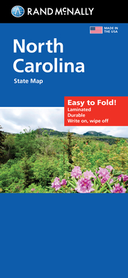 Rand McNally Easy to Fold: North Carolina State Laminated Map - Rand McNally