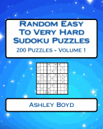 Random Easy to Very Hard Sudoku Puzzles