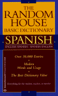 Random House Basic Dictionary Spanish - Sola, Donald F (Editor)
