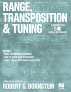 Range, Transposition and Tuning: A Guide for Over 500 Musical Instruments
