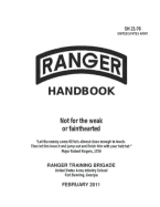 Ranger Handbook: Sh 21-76 By: United States. Army