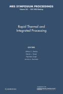 Rapid Thermal and Integrated Processing: Volume 224