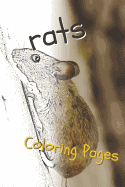 Rat Coloring Pages: Beautiful Rats Drawings for Kids and for Adults Relaxation