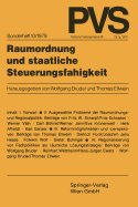 Raumordnung Und Staatliche Steuerungsfhigkeit