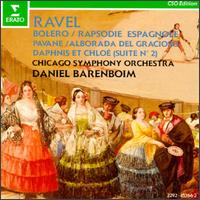 Ravel: Bolro; Rapsodie espagnole; Pavane; Alborada del gracioso; Daphnis et Chlo Suite No. 2 - Donald Peck (flute); Daniel Barenboim (conductor)