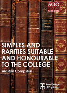 RCP 9: Simples and Rarities Suitable and Honourable to the College
