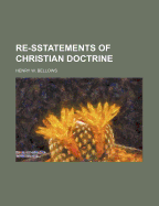 Re-Sstatements of Christian Doctrine