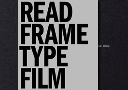 Read Frame Type Film: Or, Written on the Screen