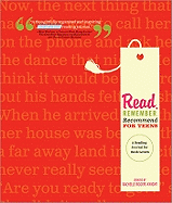Read, Remember, Recommend for Teens: A Reading Journal for Book Lovers