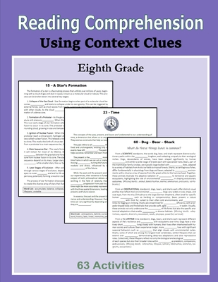 Reading Comprehension - Using Context Clues - Eighth Grade - Mahoney, C