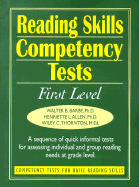 Reading Skills Competency Tests: First Level