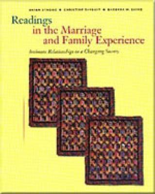 Readings in the Marriage and Family Experience - Strong, Bryan, and DeVault, Christine, and Sayad, Barbara W