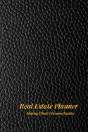 Real Estate Planner: Perfect Agent Notebook complete with a Weekly agenda and room for client information. Space for recording Open houses, home searches, listing price comparison section. Plenty of room for notes.