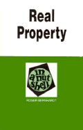 Real Property in a Nutshell - Bernhardt, Roger H